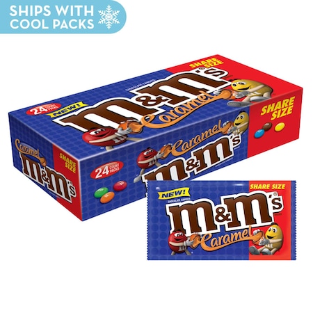 M&Ms M&M's Caramel Sharing Size 2.83 oz., PK144 328996